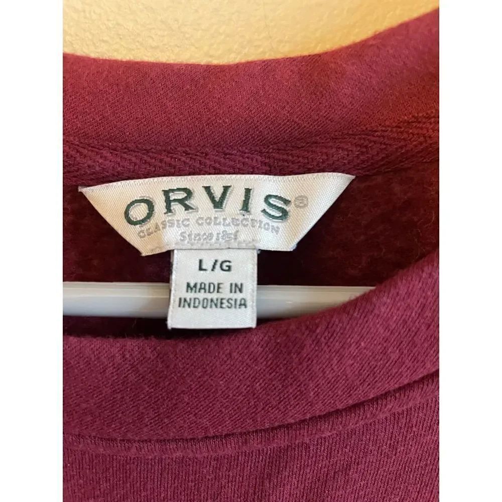 Orvis Sweatshirt (SZ L) - Picture 2 of 4